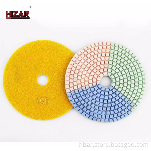Diamond Polishing Pads for Concrete, Granite, Marble, Tile, Stone & Quartz